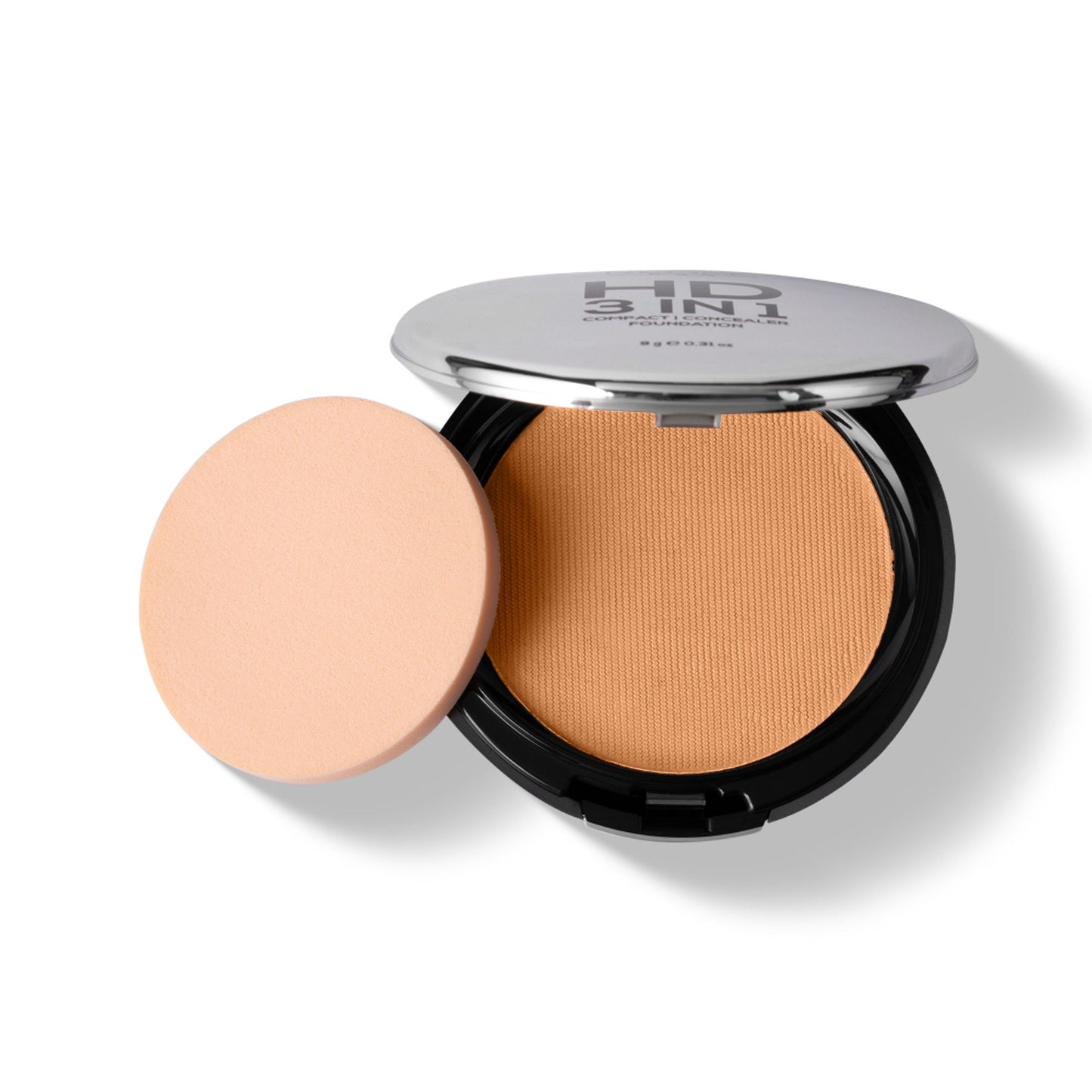 RENEE PRO HD 3-In-1 Matte Compact With SPF 20, Works As Foundation, Compact & Concealer - Soie