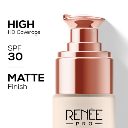 Renee Cosmetics Pro HD Foundation - Pine
