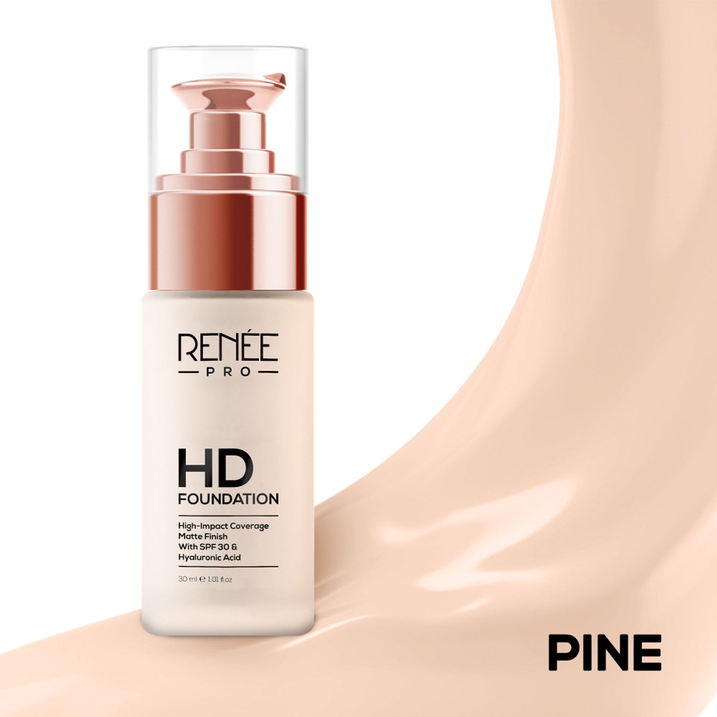 Renee Cosmetics Pro HD Foundation - Pine