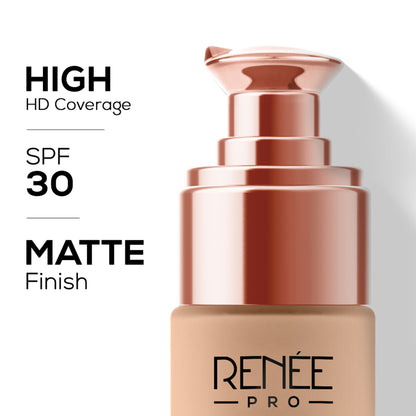 Renee Cosmetics Pro HD Foundation - Maple