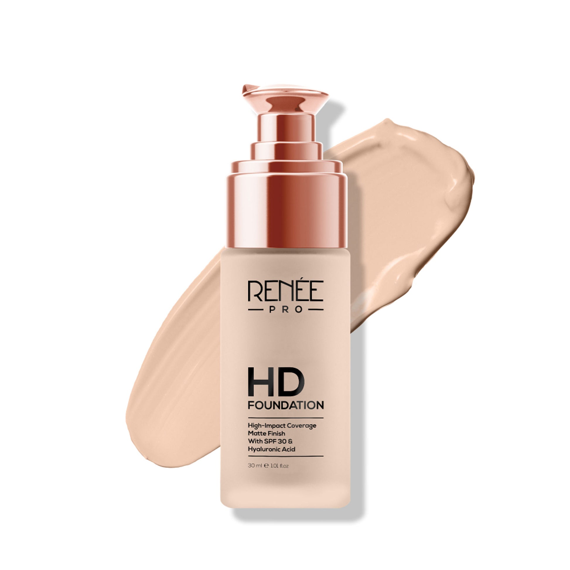 Renee Cosmetics Pro HD Foundation - Mahagony