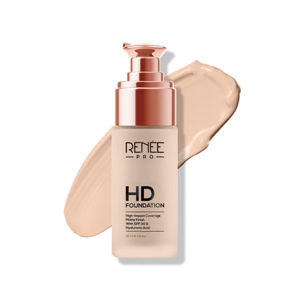 Renee Cosmetics Pro HD Foundation - Mahagony