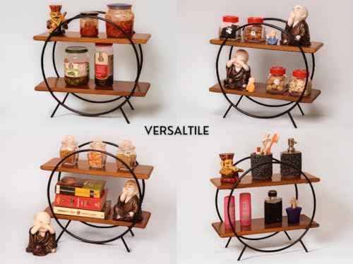 Vesta Homes Circular Home and Kitchen Organizer Rack