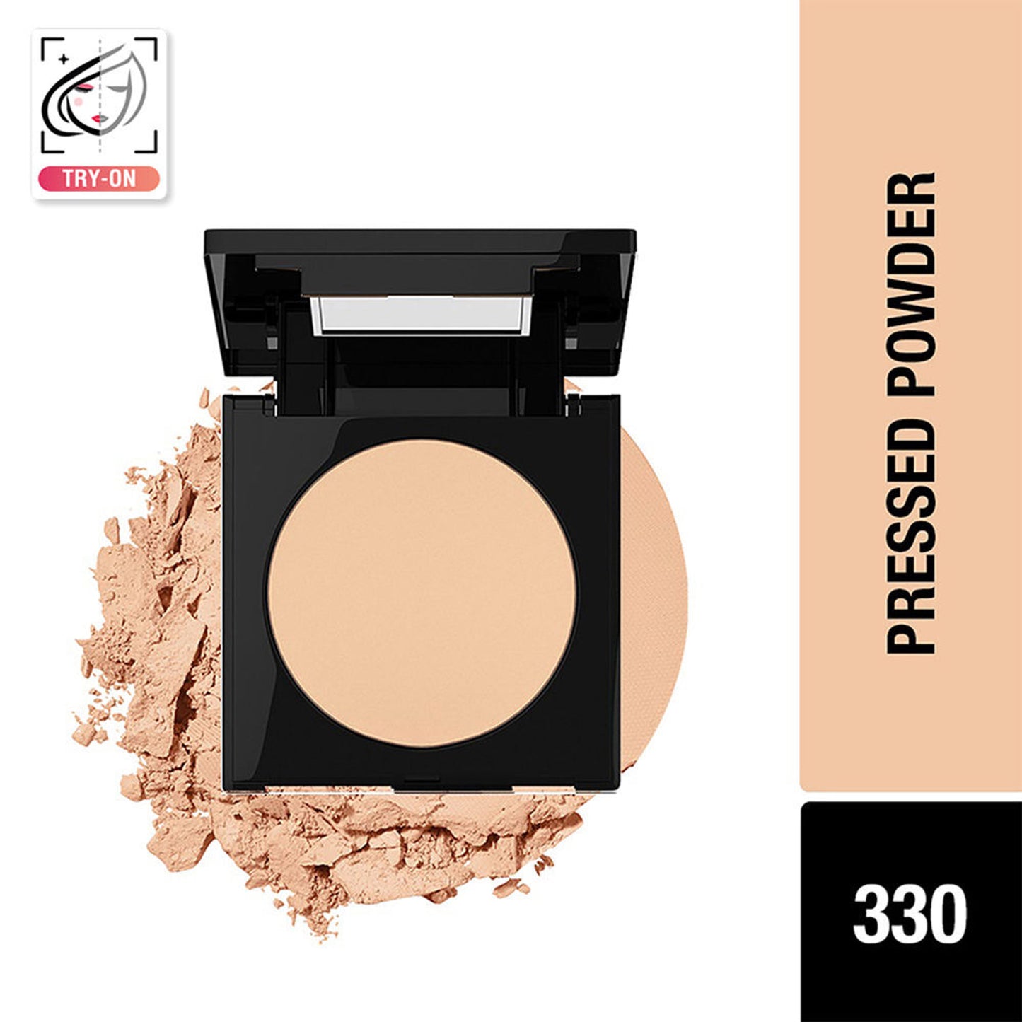 Maybelline New York Fit Me Matte + Poreless Pressed Powder, Lightweight - 110 Porcelain - 330 Powder Toffee