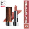 Maybelline Color Sensational Creamy Matte Lipstick, 12H Formula - 640 Red Liberation - Clay Crush