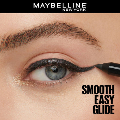 Maybelline Tattoo Gel Eyeliner - Striking Navy Blue, Metallic/Matte, Water & Smudge-proof, Last 36H - Striking Navy Blue