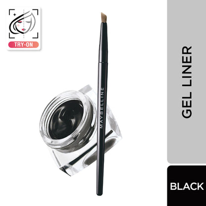 Maybelline New York Lasting Drama Gel Eyeliner With Expert Eyeliner Brush - 01 Black