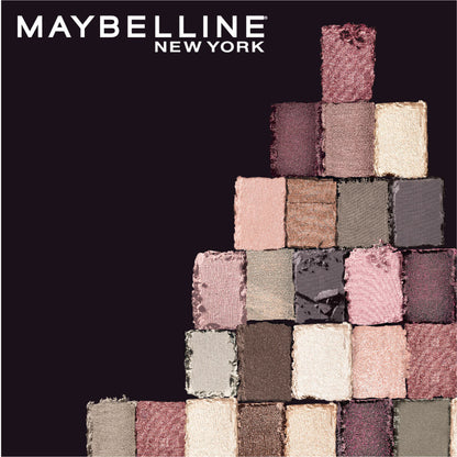 Maybelline New York The Blushed Nudes Eyeshadow Palette, 12 Highly Blendable Shades - Blush