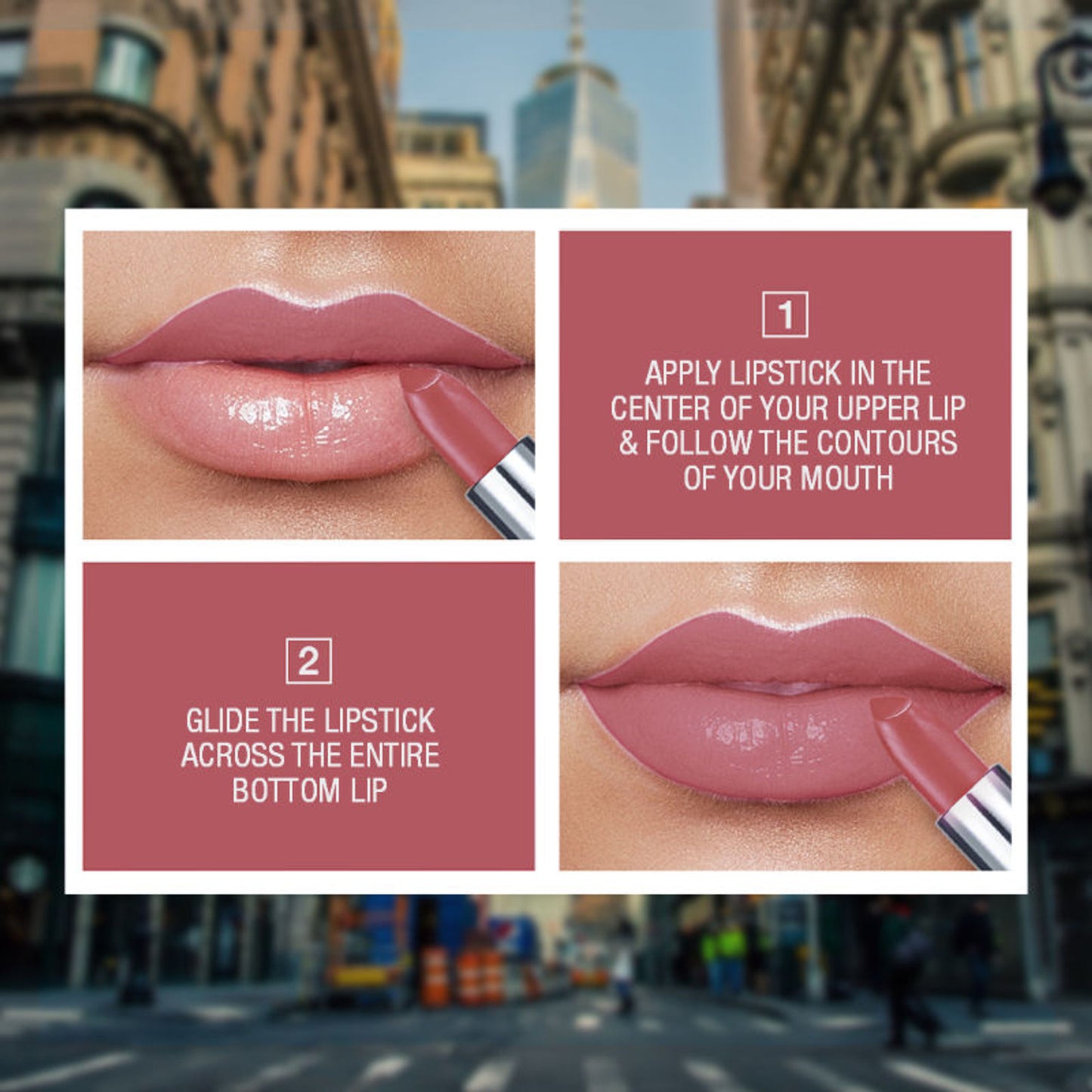 Maybelline Color Sensational Creamy Matte Lipstick, 12H Formula - 640 Red Liberation - Almond Pink