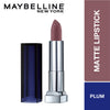 Maybelline Color Sensational Creamy Matte Lipstick, 12H Formula - 640 Red Liberation - 21 Mauve It