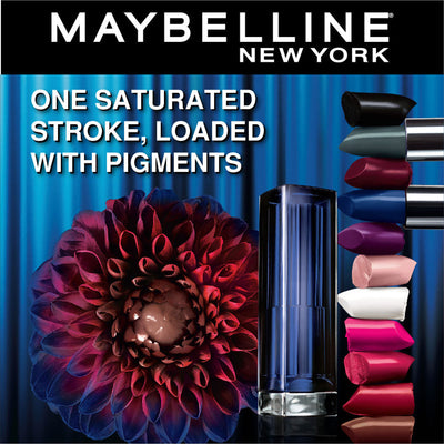 Maybelline Color Sensational Creamy Matte Lipstick, 12H Formula - 640 Red Liberation - 21 Mauve It