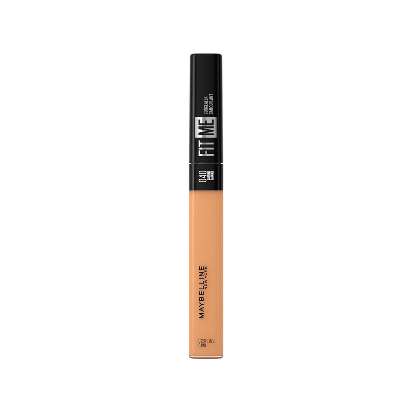 Maybelline New York Fit Me Concealer, Oil-free Liquid Concealer for Oily and Dry Skin - Fair - 40 Caramel