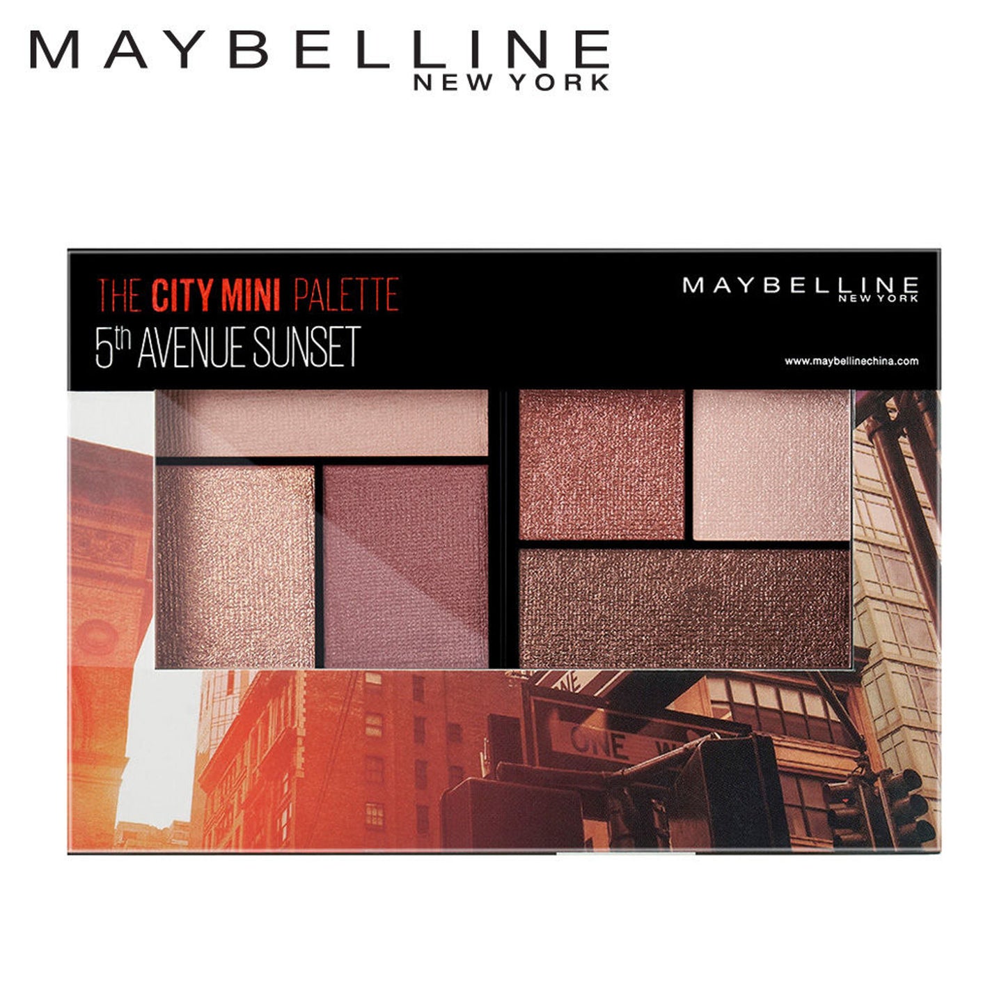 Maybelline New York City Mini Palette Eye shadow - 5th Avenue Sunset