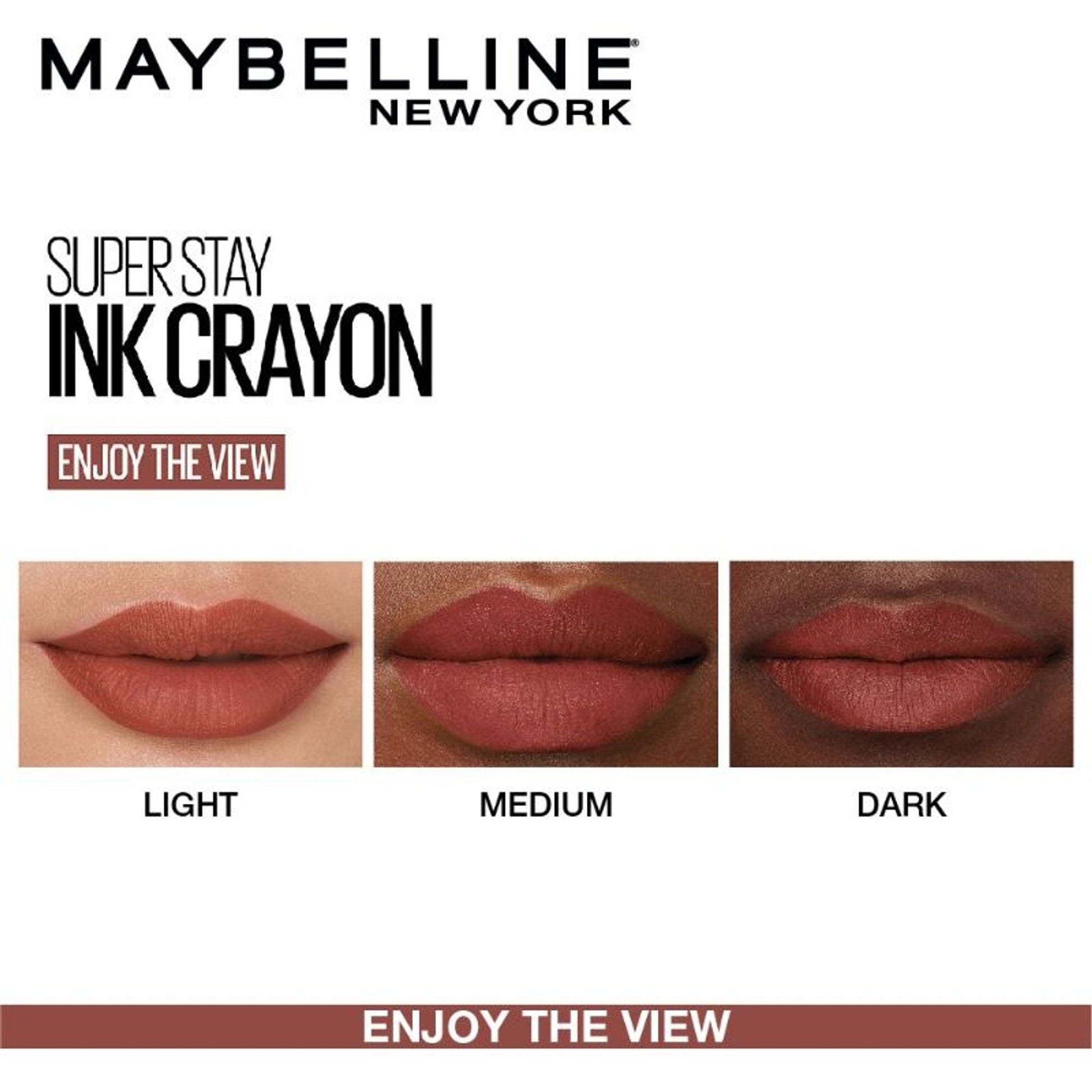 Maybelline New York Super Stay Crayon Lipstick - 20 Enjoy the View