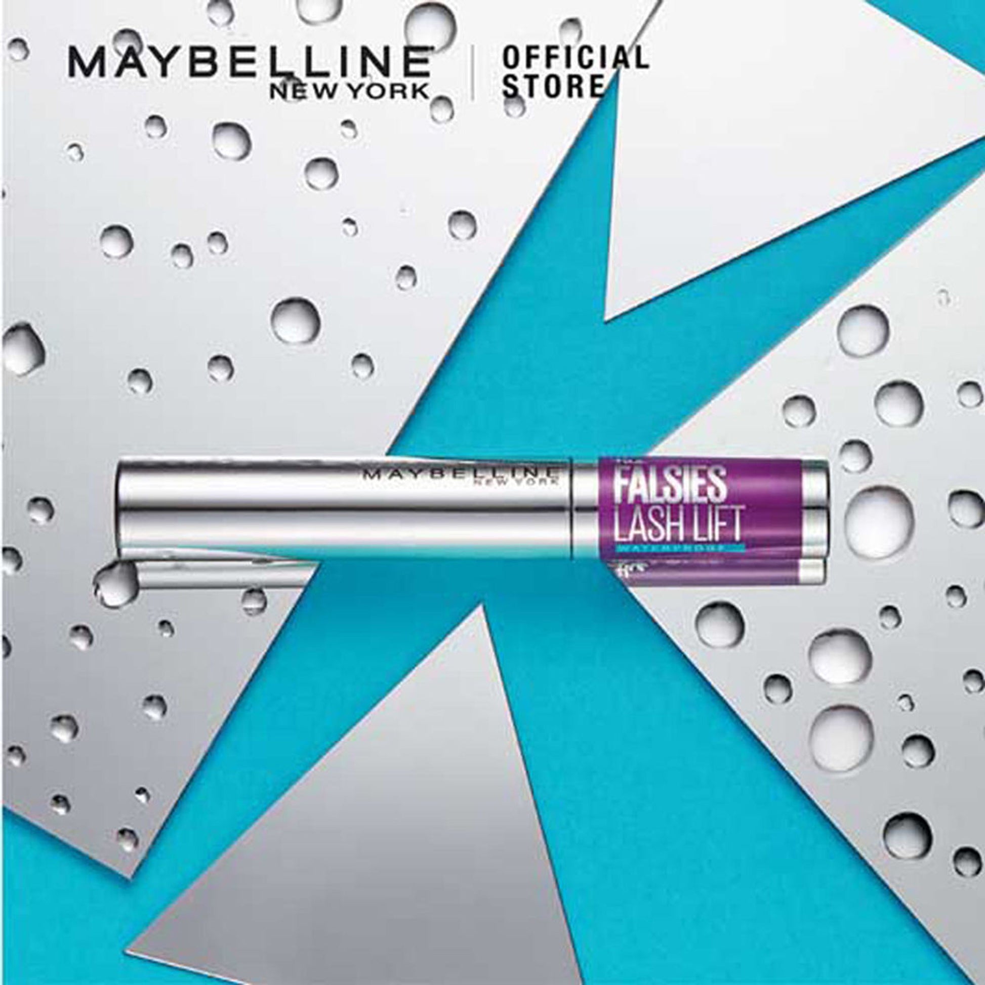 Maybelline New York Falsies Lash Lift Mascara, Instant Lash Lift Look Mascara - Very Black
