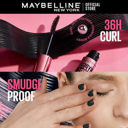 Maybelline New York Volum Express Hyper Curl Mascara - Washable Very Black