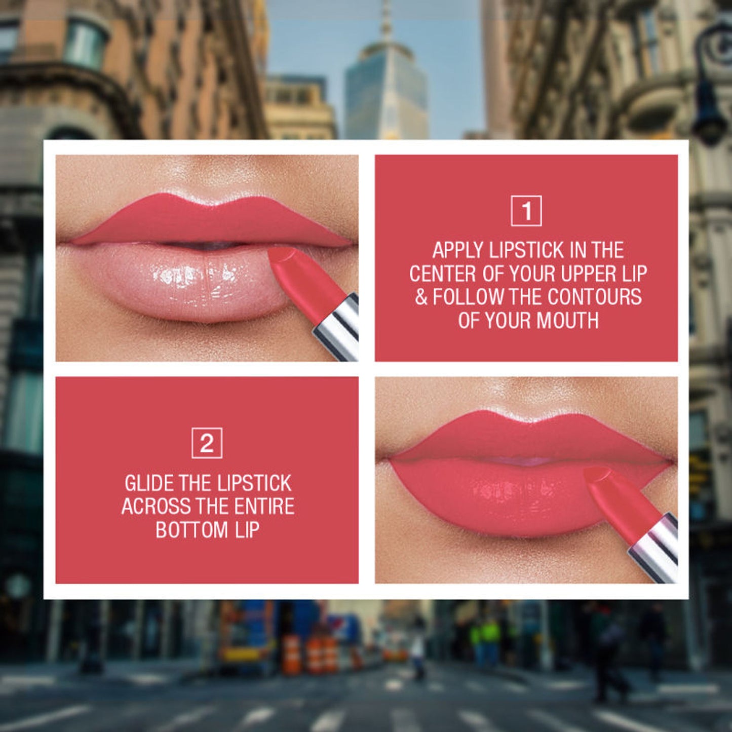 Maybelline Color Sensational Creamy Matte Lipstick, 12H Formula - 640 Red Liberation - Heated Pink