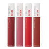 Maybelline New York Super Stay Matte Ink 4-in-1 Lip Kit - Voyager + Lover + Pioneer + Seeker