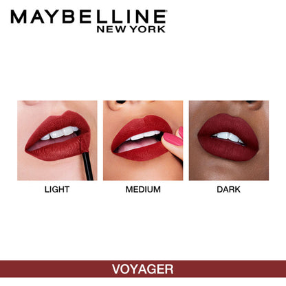 Maybelline New York Super Stay Matte Ink 4-in-1 Lip Kit - Voyager + Lover + Pioneer + Seeker