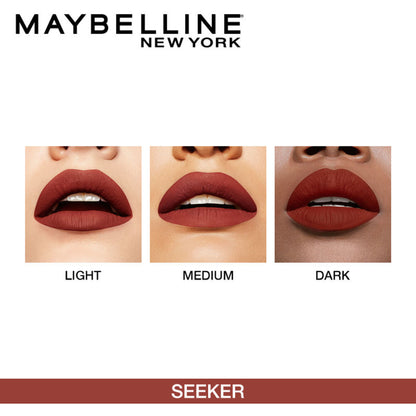 Maybelline New York Super Stay Matte Ink 4-in-1 Lip Kit - Voyager + Lover + Pioneer + Seeker