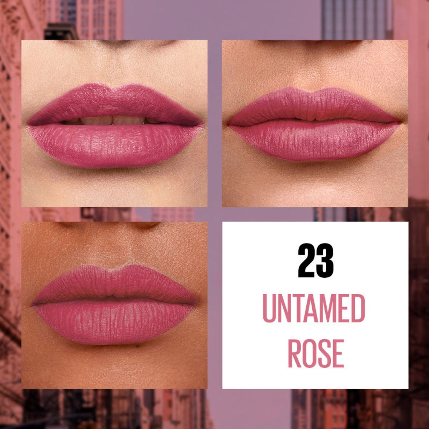 Maybelline New York Sensational Liquid Matte Lipstick, Long-lasting - 03 Flush It Red - Untamed Rose
