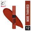 Maybelline New York Sensational Liquid Matte Lipstick, Long-lasting - 03 Flush It Red - More Than Red