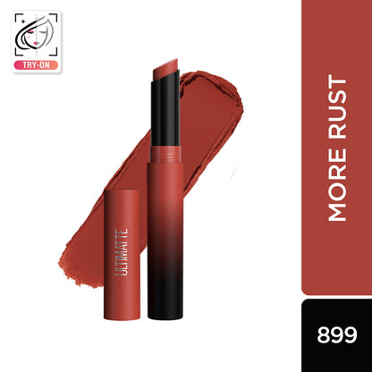 Maybelline New York Color Sensational Ultimattes Lipstick, Matte Finish - More Ruby - More Rust