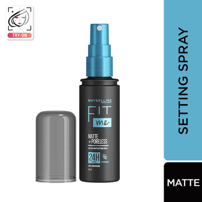 Maybelline New York Fit Me Matte + Poreless Setting Spray Transfer-proof 24HR Oil-control Formula
