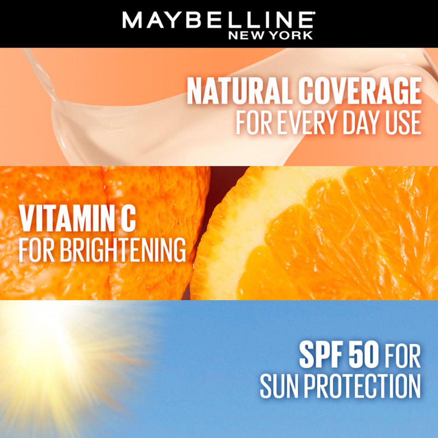 Maybelline New York Fit Me Fresh Tint, Lightweight, SPF 50 PA+++ & Vitamin C - Shade 09 - Shade 01