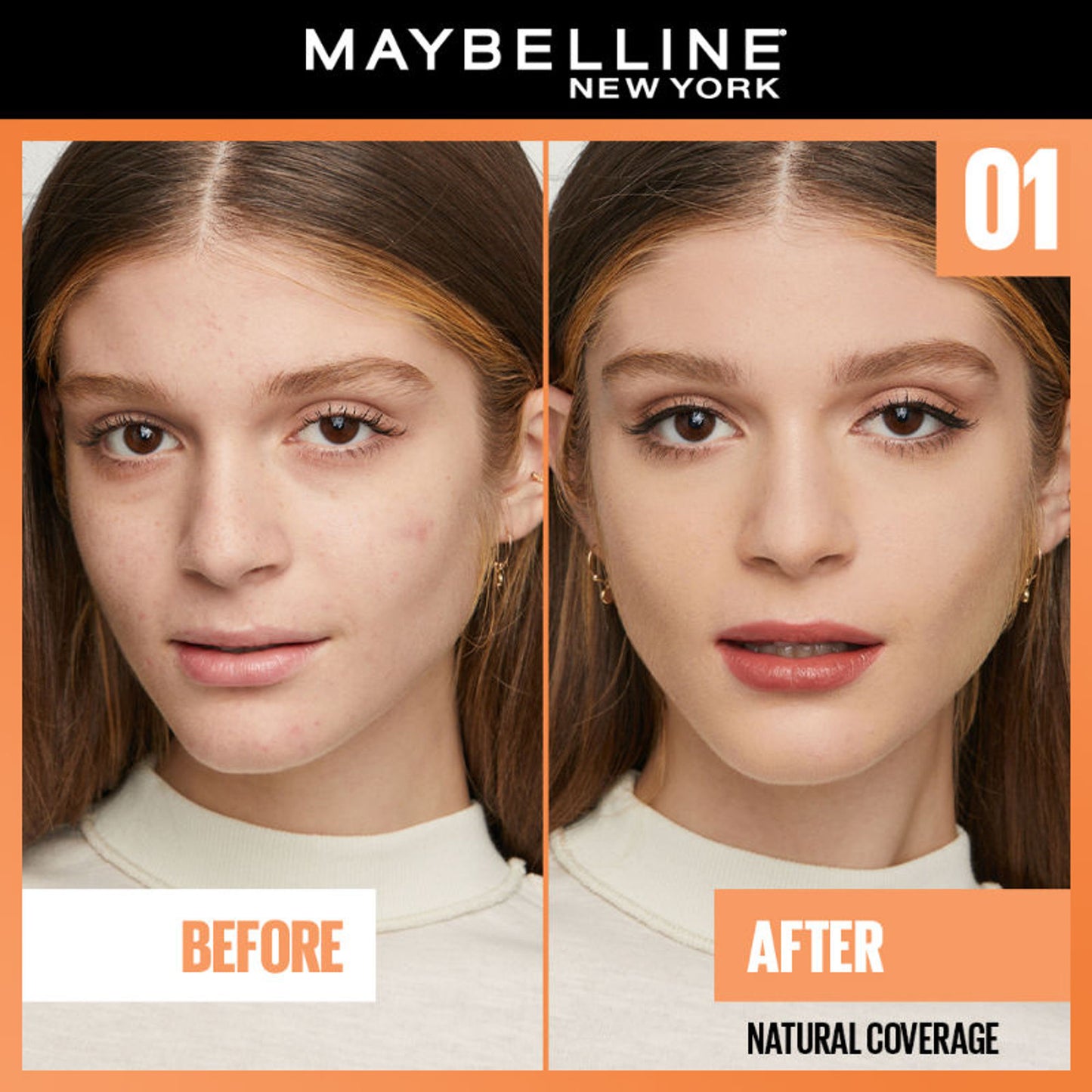 Maybelline New York Fit Me Fresh Tint, Lightweight, SPF 50 PA+++ & Vitamin C - Shade 09 - Shade 01