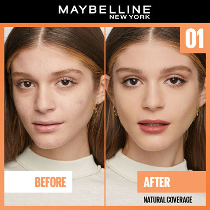 Maybelline New York Fit Me Fresh Tint, Lightweight, SPF 50 PA+++ & Vitamin C - Shade 09 - Shade 01