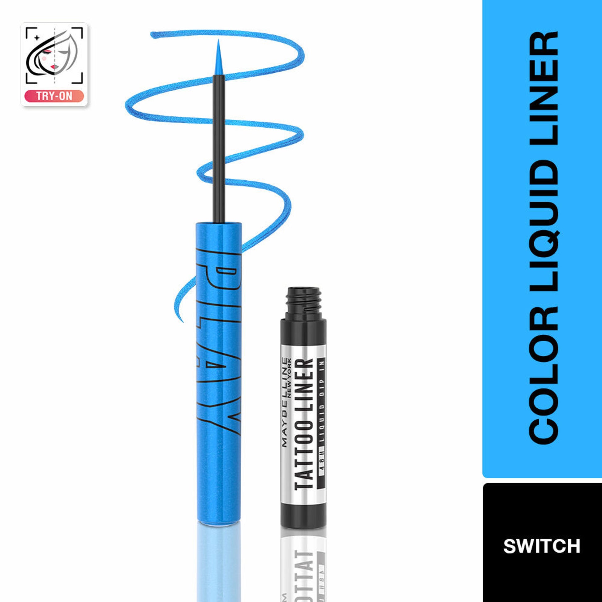 Maybelline New York Tattoo Play Liquid Eyeliner - Switch