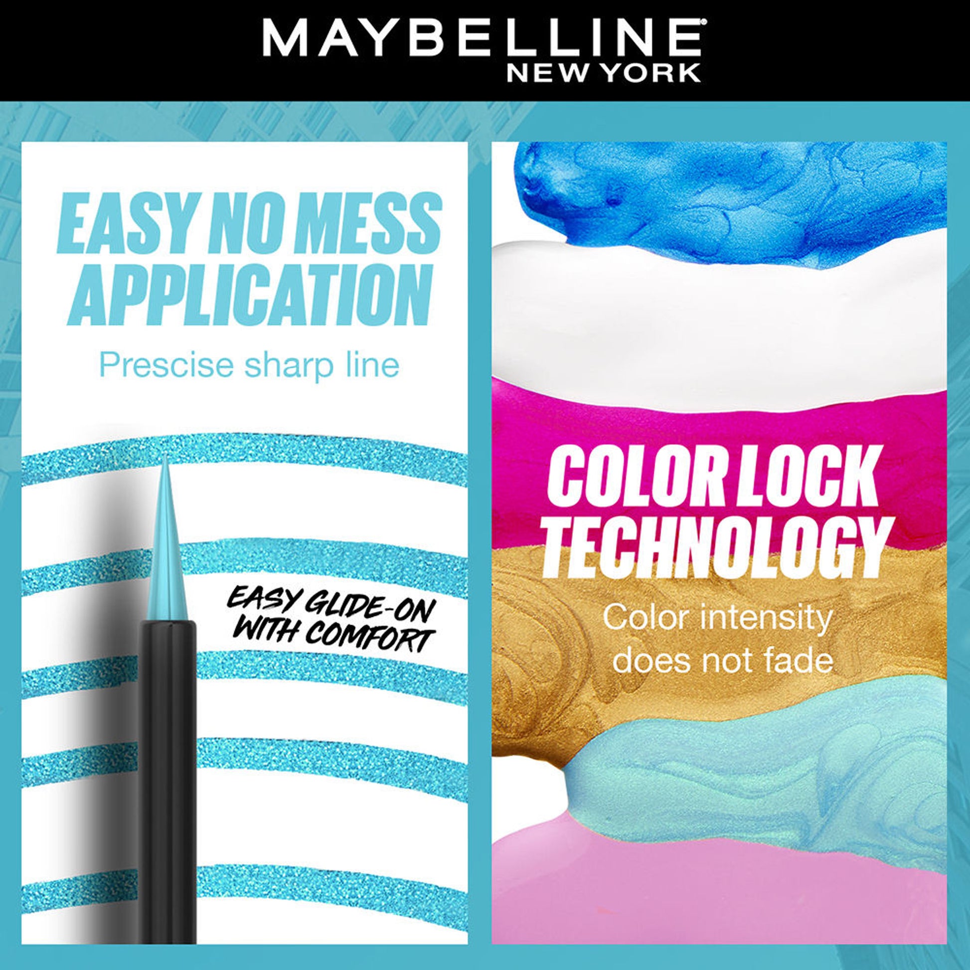 Maybelline New York Tattoo Play Liquid Eyeliner - Ride