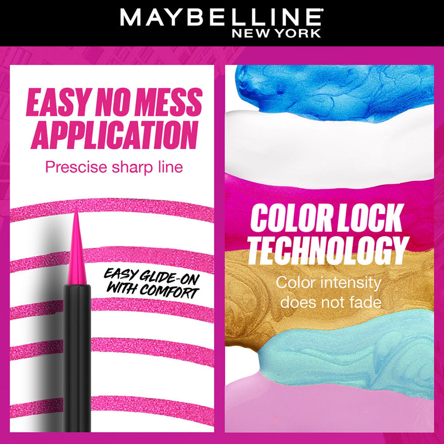 Maybelline New York Tattoo Play Liquid Eyeliner - Punch
