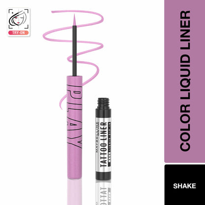 Maybelline New York Tattoo Play Liquid Eyeliner - Shake