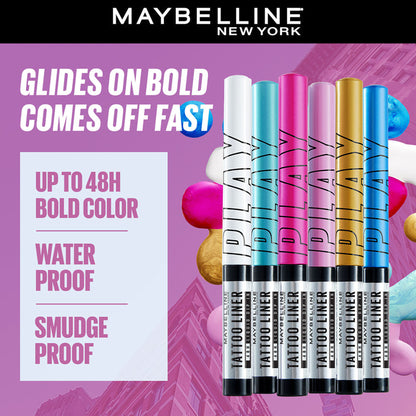 Maybelline New York Tattoo Play Liquid Eyeliner - Shake