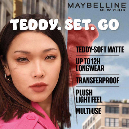 Maybelline New York Superstay Teddy Tint - Lip And Cheek Color - July Forever