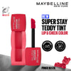 Maybelline New York Superstay Teddy Tint - Lip And Cheek Color - Pinkie Bestie