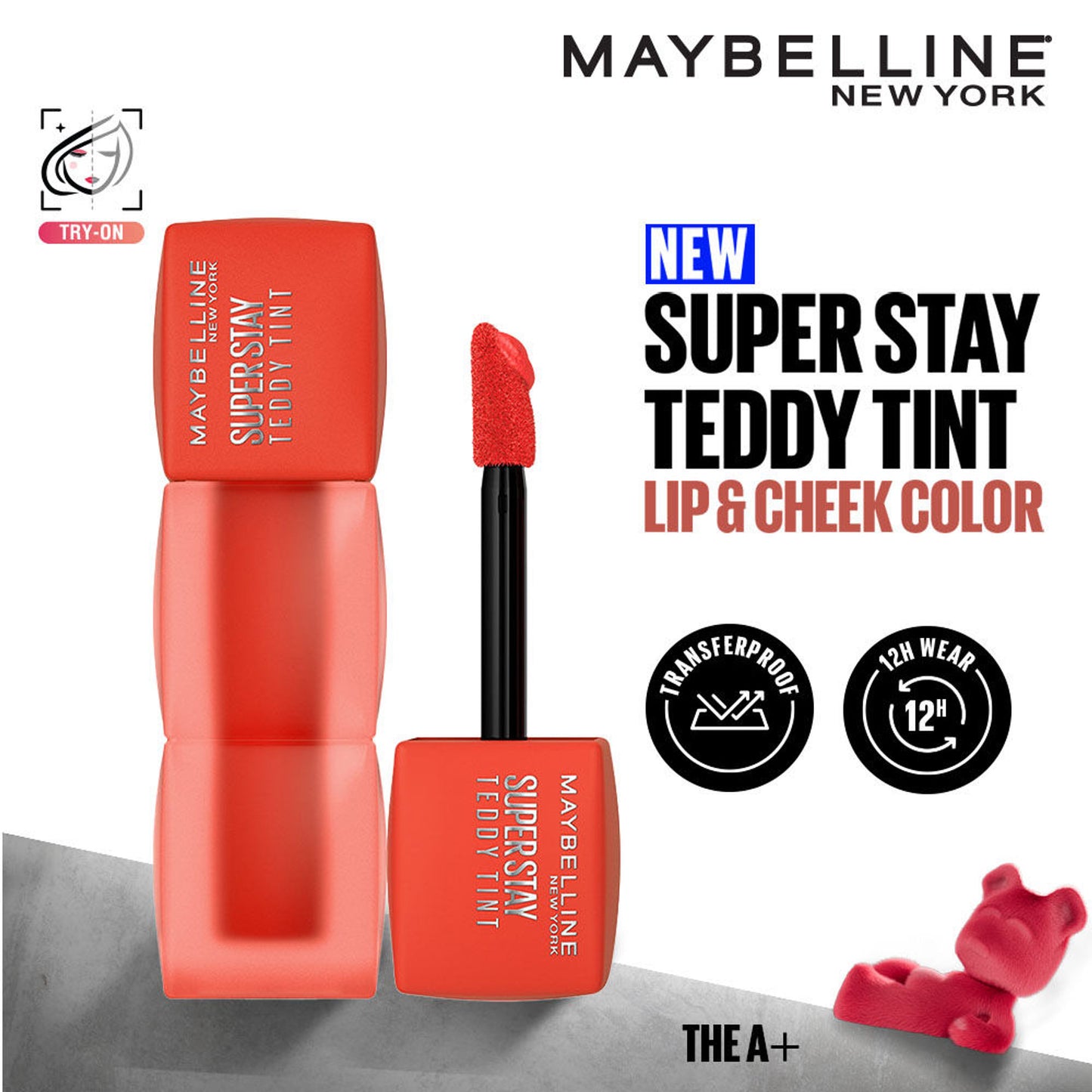 Maybelline New York Superstay Teddy Tint - Lip And Cheek Color - The A