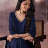Dhiyona IE V-Neck Top With Trousers