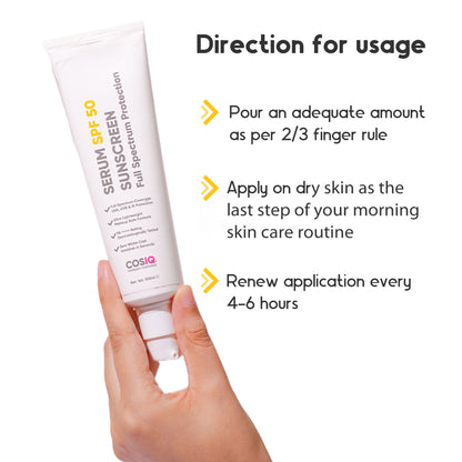 Cos-IQ Outdoor Sunscreen Serum SPF 50 Pa++++