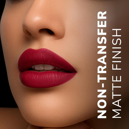 Mila Beauté Lock & Pout Transfer - Proof Matte Crayon With Ceramides & Shea Butter - 6 Low Key