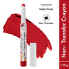 Mila Beauté Lock & Pout Transfer - Proof Matte Crayon With Ceramides & Shea Butter - 9 Bye For Now