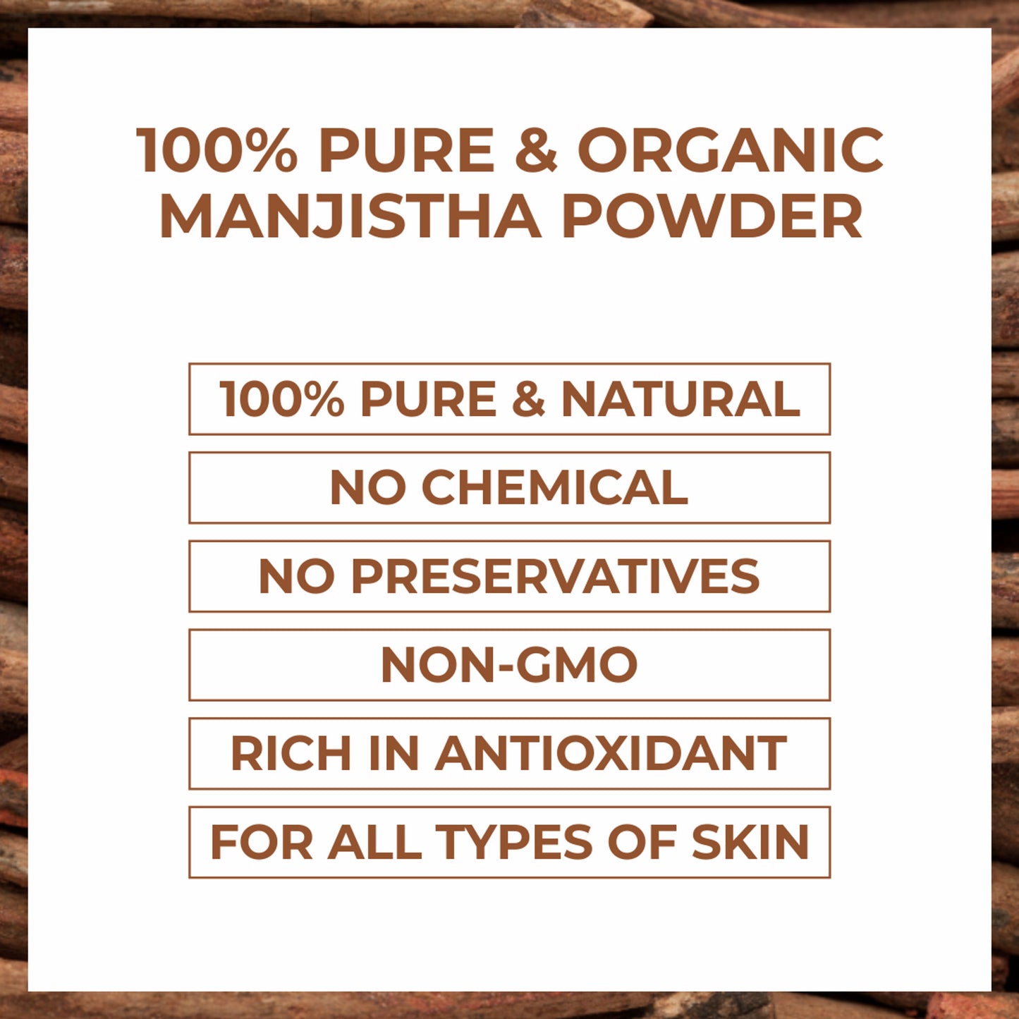 Ayusoul Ayurveda 100% Pure Organic Natural Manjistha Powder