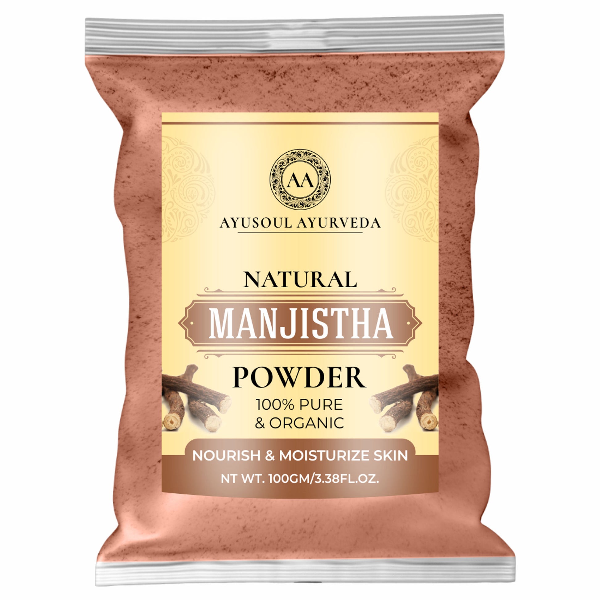 Ayusoul Ayurveda 100% Pure Organic Natural Manjistha Powder