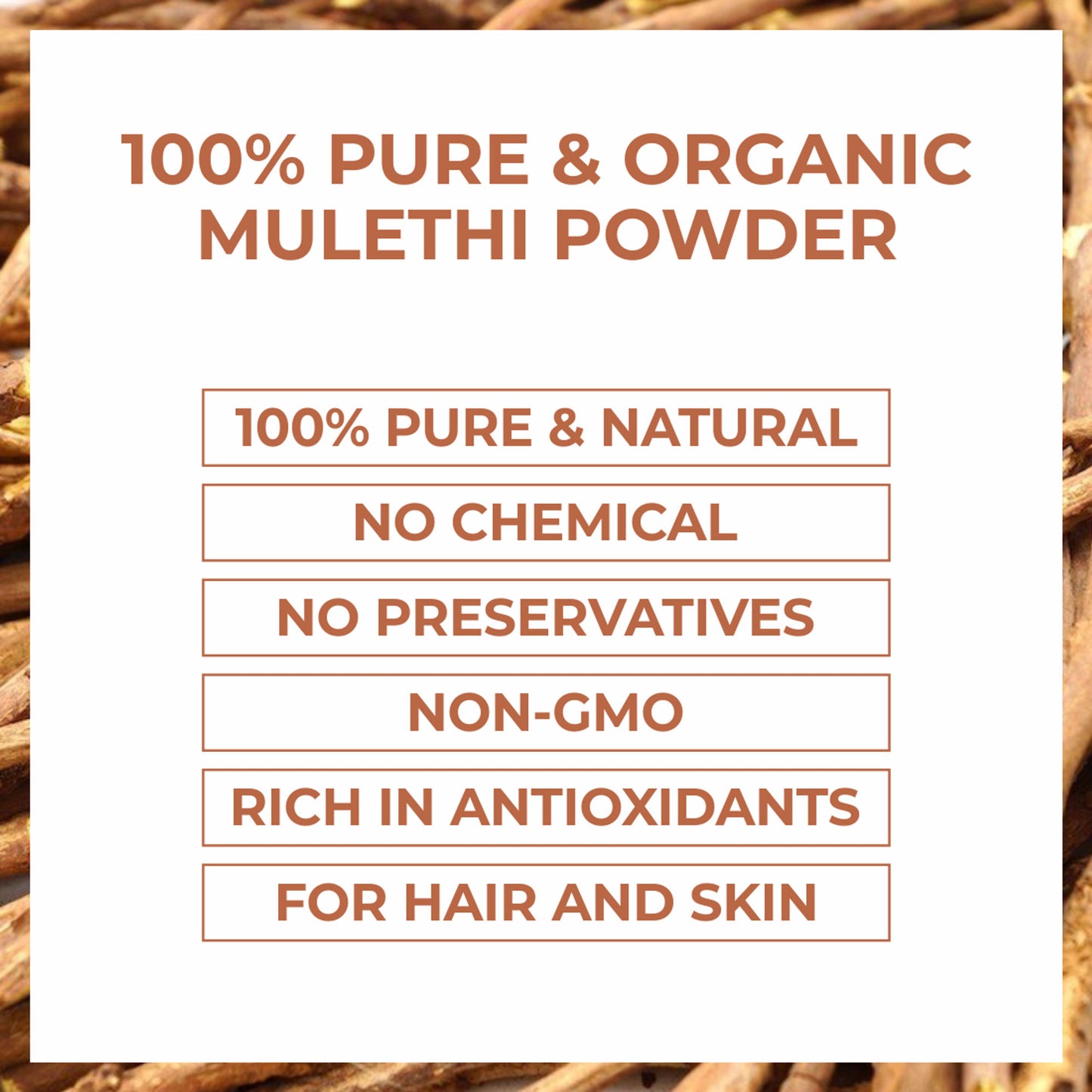 Ayusoul Ayurveda 100% Natural Organic Mulethi Powder