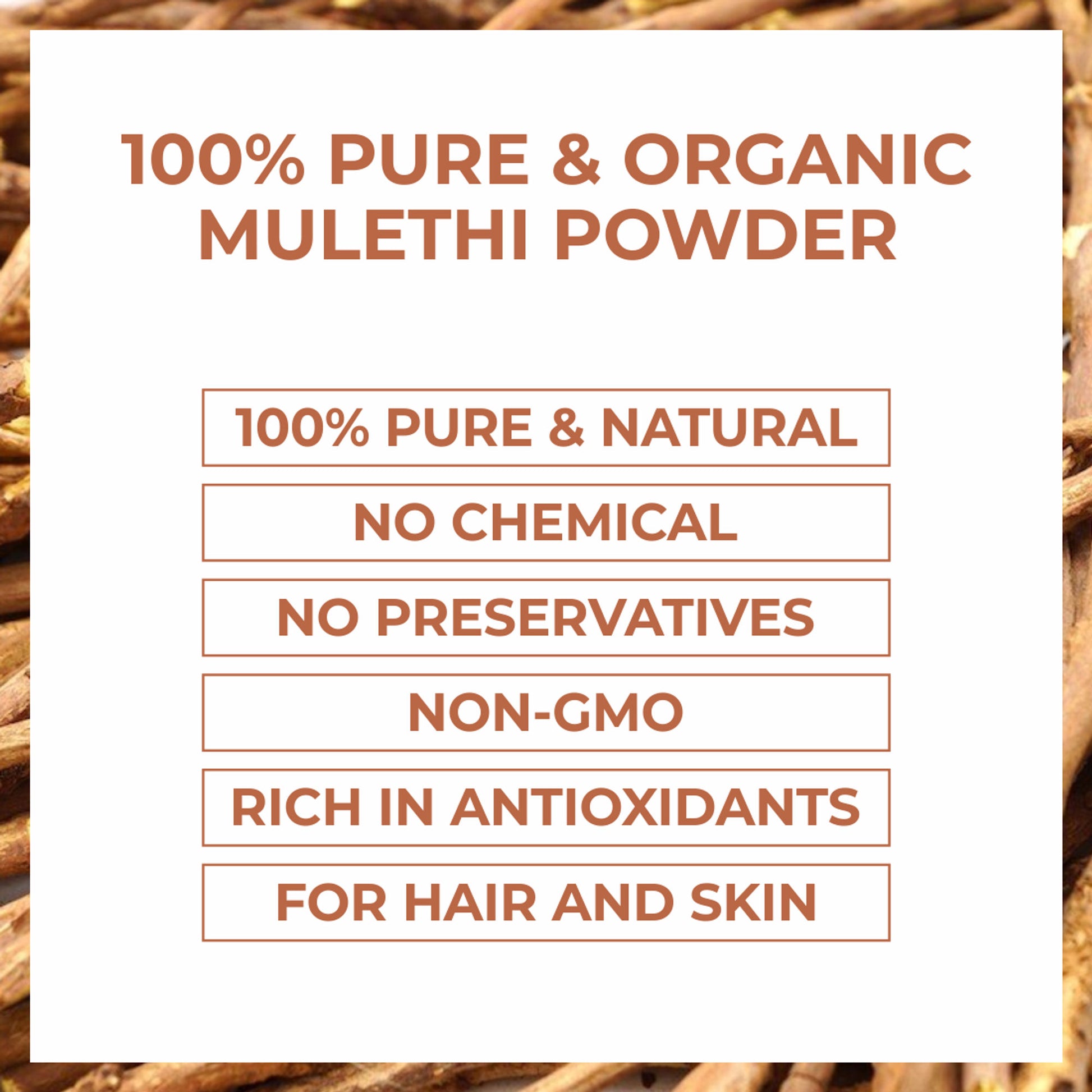 Ayusoul Ayurveda 100% Natural Organic Mulethi Powder
