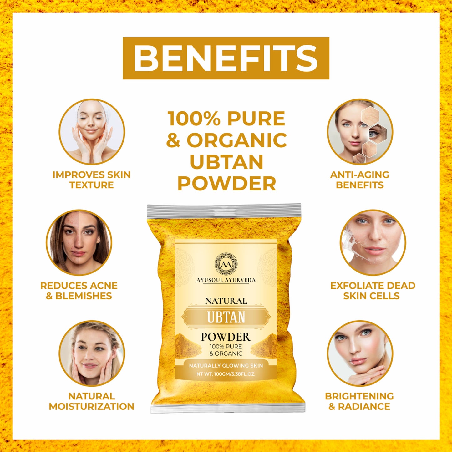 Ayusoul Ayurveda Ubtan Powder Face Pack