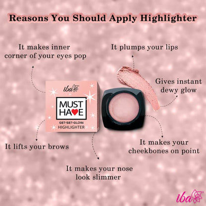 IBA Must Have Get- Set- Glow Highlighter