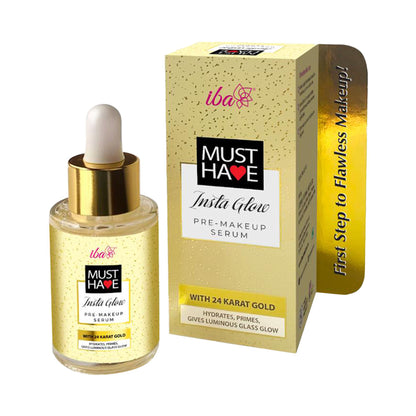IBA Must Have Insta Glow Pre-Makeup Serum With 24 Karat Gold